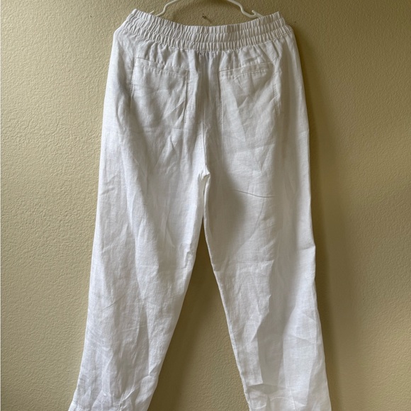 Athleta Women's White Joggers - Picture 8 of 10